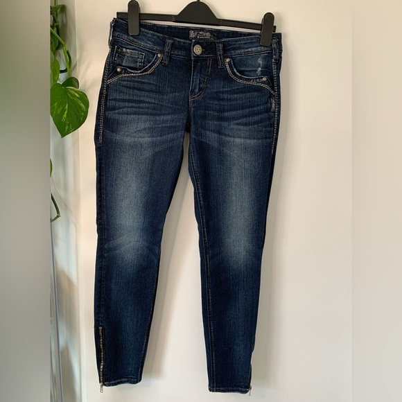 Silver Jeans Blue Skinny Denim - Picture 7 of 8